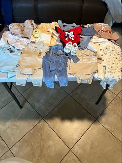 BABY CLOTHING 0-3 MONTHS SEE PICTURES