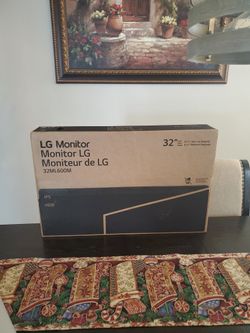 LG 32ML600M-B 32” Inch Full HD IPS LED Monitor with HDR 10 - Black

