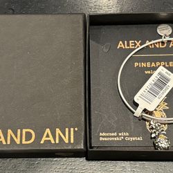 ALEX AND ANI PINEAPPLE BRACELT NEW WITH BOX