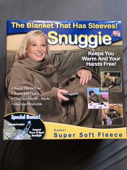 Brand New Light Brown Snuggie!