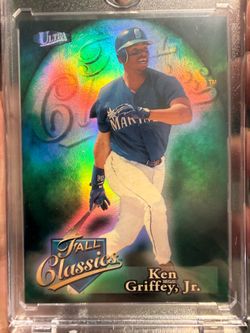 🔥 FOR SALE: Ken Griffey Jr. 1998 Fleer Ultra “Fall Classics” Insert #1 of 15 FC 🔥
