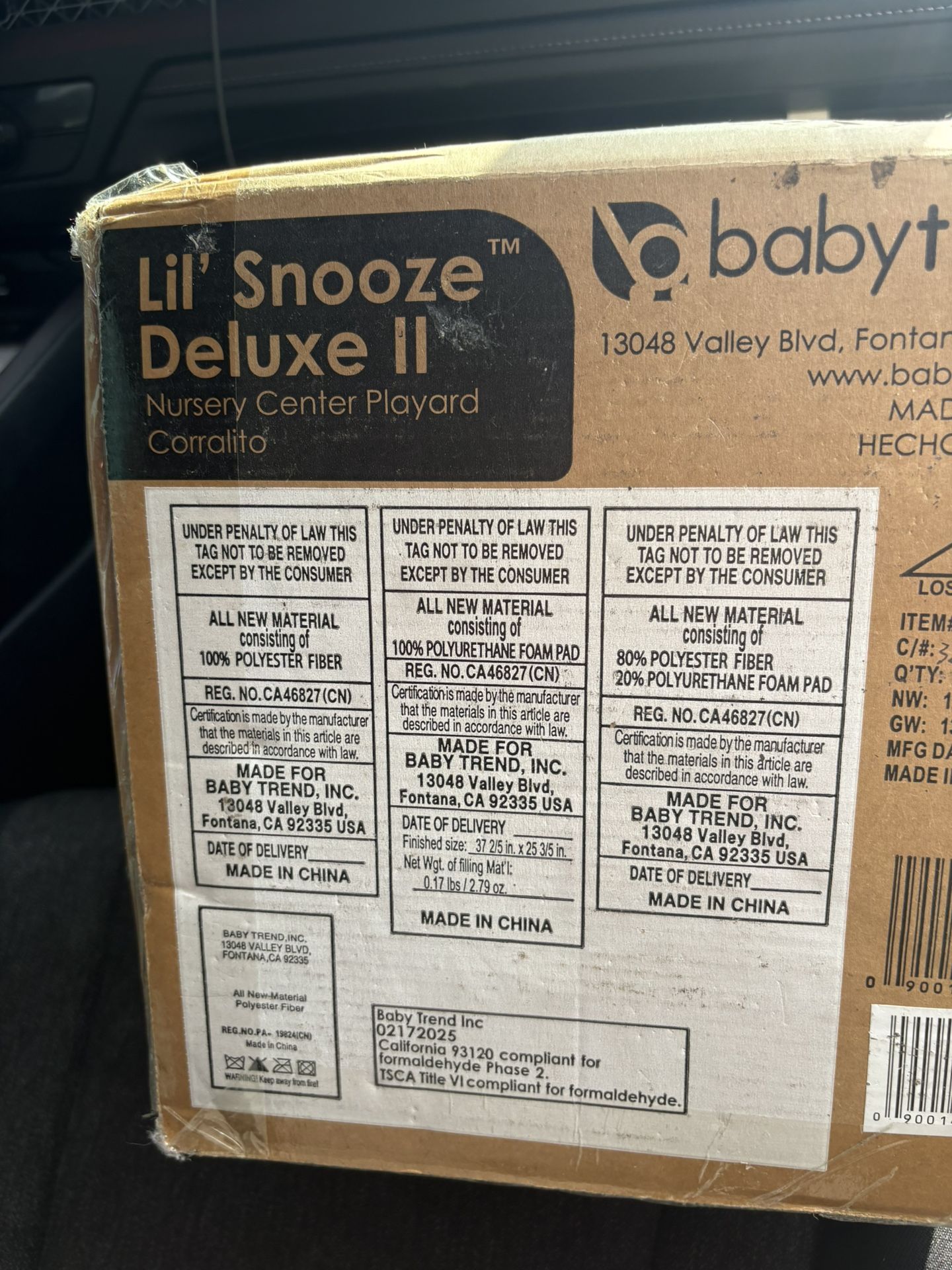 Lil Snooze Deluxe Crib & Changing Table & Bassinet