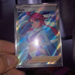 Skyla Full Art Pokemon Card 