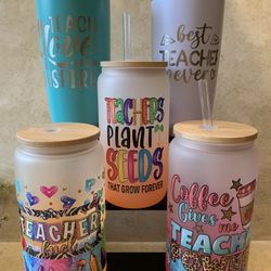 Tumblers And Glass Cans