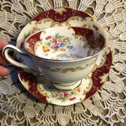 Fine Bone China Cup And Saucer