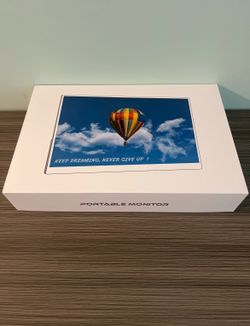 (New) 18.5” Portable Monitor FHD 120Hz USB-C HDMI