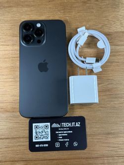 📱 iPhone 15 Pro Max | 256GB | Black Titanium | Unlocked (Any Carrier)