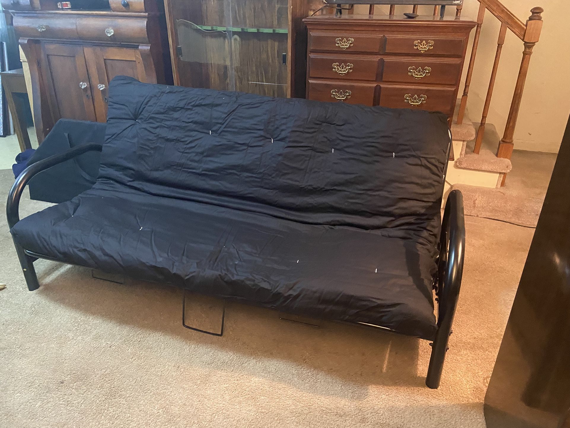 Futon / Couch / Bed With Mattress