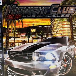 Midnight Club: Los Angeles - Complete Edition ) Sony PS3 W/ MANUAL