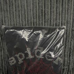 Sp5der Rhinestone OG Web V2 Hoodie