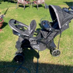 2 Seat Stroller 
