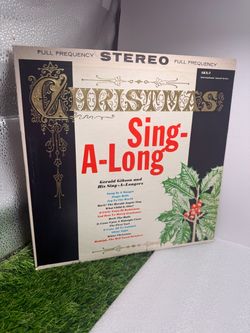 Christmas Sing-A-Long Vinyl Record LP