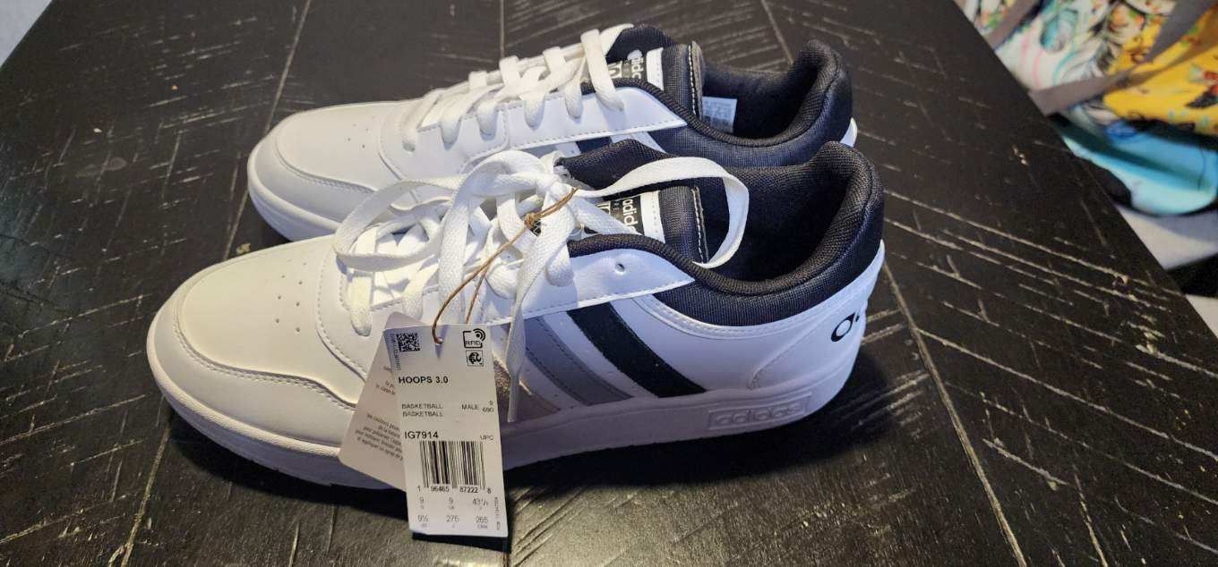 BRAND NEW NEVER WORN ADIDAS HOOPS 3.0 LOWS FOR SALE 