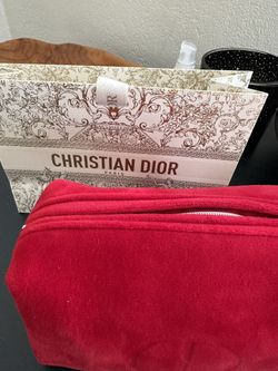 Original Dior Red Pouch 