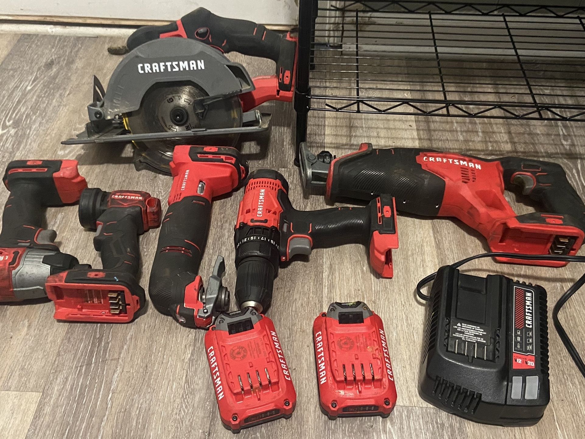 Craftsman 20v 6 Piece Power Tools