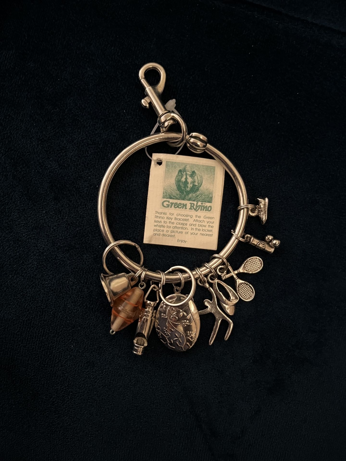 Green Rhino Vintage Bracelet