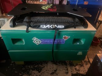 Greenlee job box 2448 and vari desk 36” converted work station or dj booth