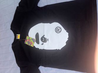 BAPE Ape Face Graphic T-Shirt Black