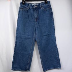 Old Navy Wide Leg Extra High Rise Jeans Size 2
