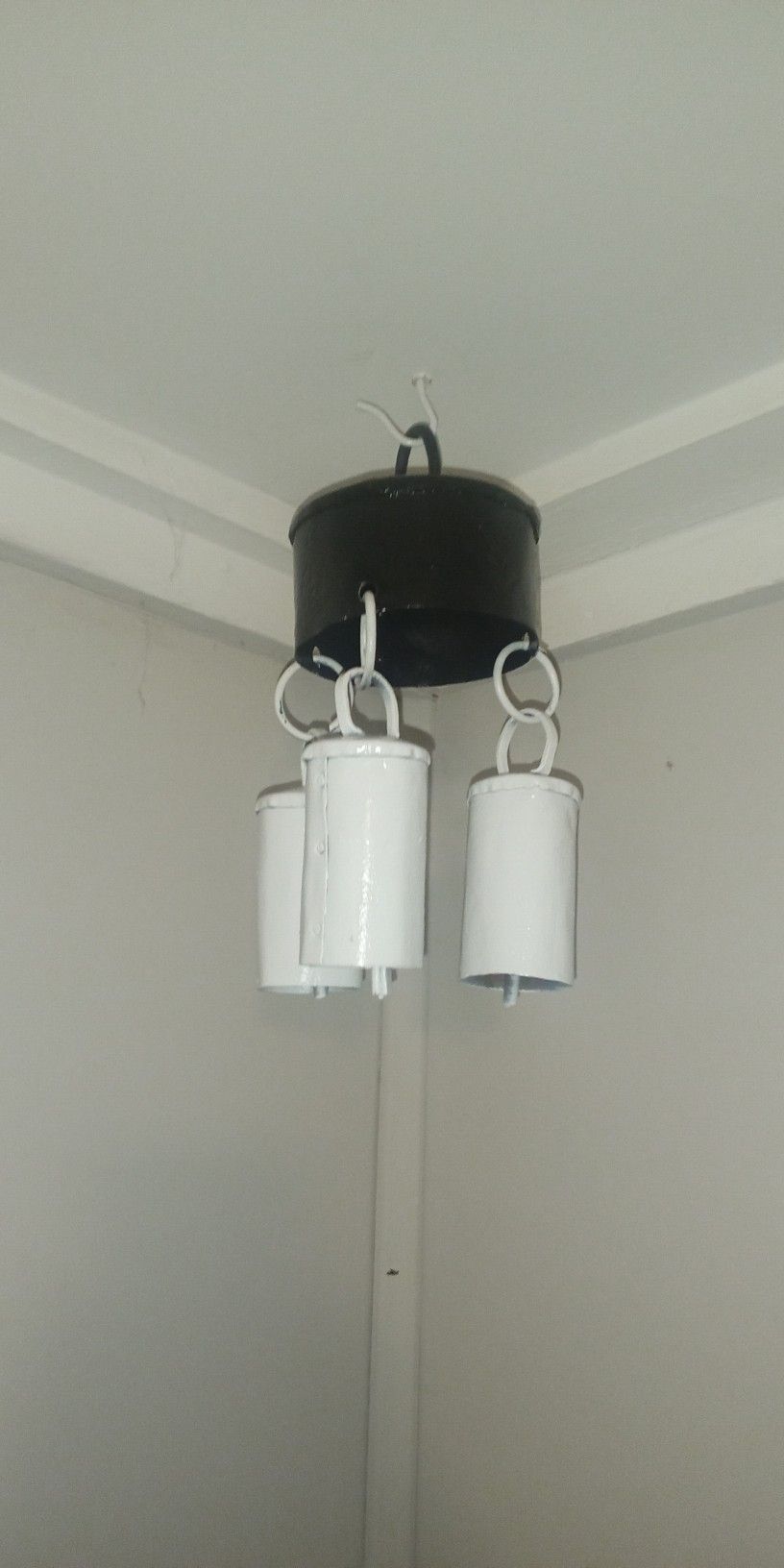 Antique Cow Bell And Windmill