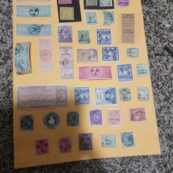 1 Sheet Old Indian Mix Good Vale Stamps.lot XM 123