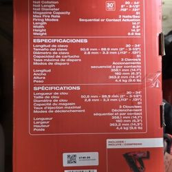 Milwaukee M18 FUEL 30° Framing Nailer (tool-only model 2745-20)