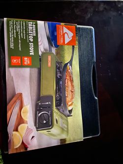 1 BURNER TABLETOP STOVE