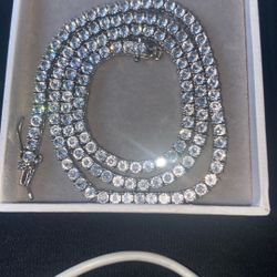Moissanite Diamond Tennis Chain 