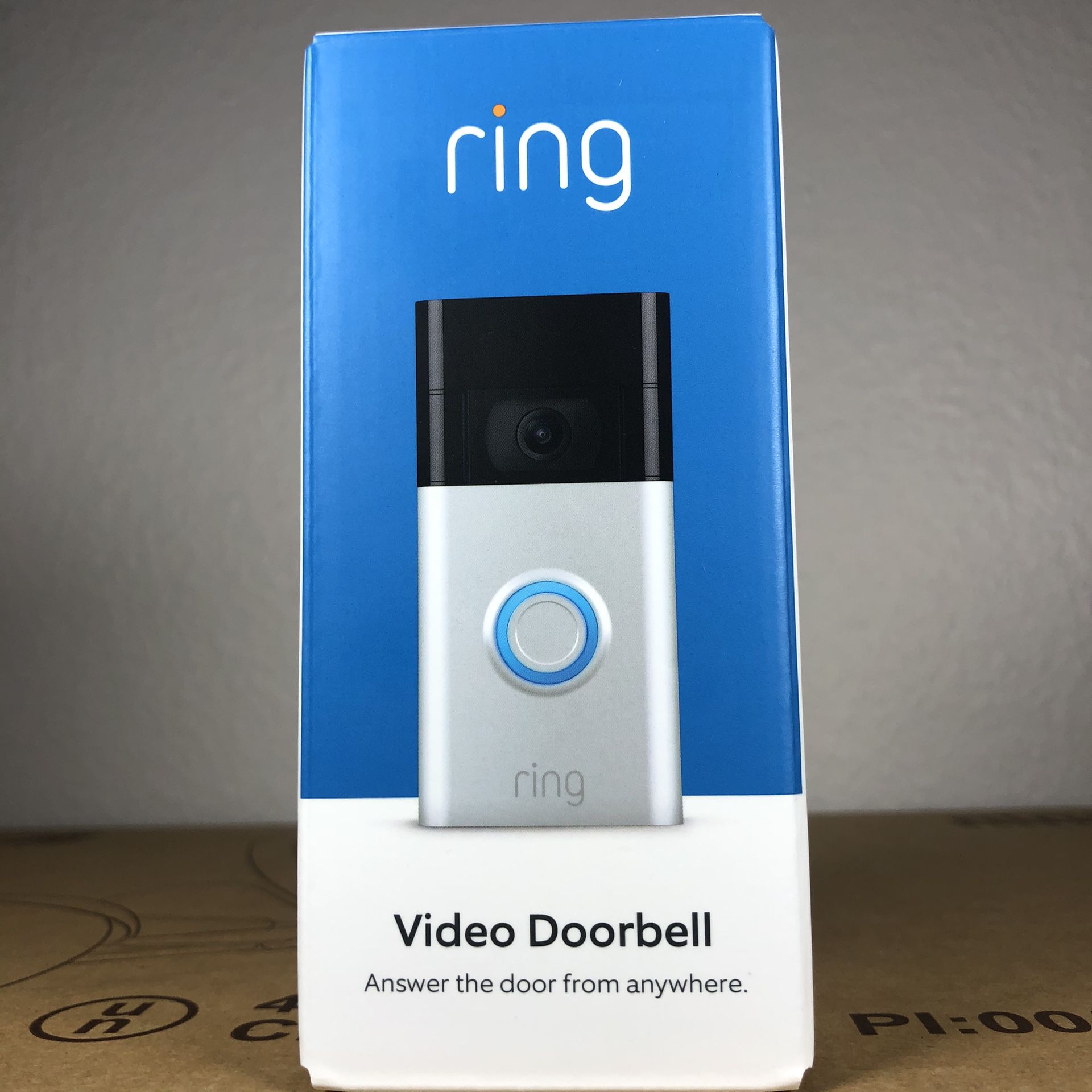 Ring Video Doorbell – 1080p HD video, improved motion detection, easy installation – Satin Nickel (2020 release)