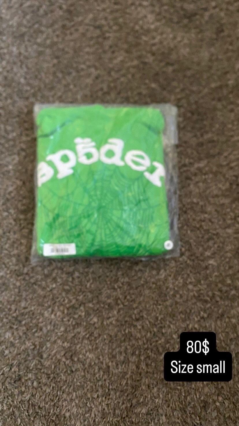 Green Sp5der Hoodie