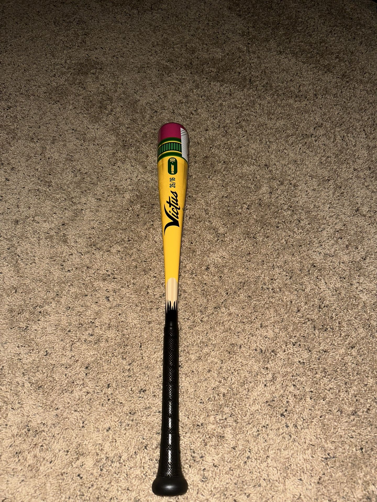 Victus Vibe Pencil Baseball Bat USA -10 26/16