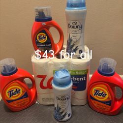 Tide Detergent Bundle 