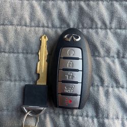 Infiniti QX50 2019 Spare Key 