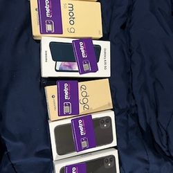 (Metro- iPhone 11, 2024 moto g 5G, 2024 Samsung Galaxy a35, 2024 moto edge) & (unlocked - iPhone 12)