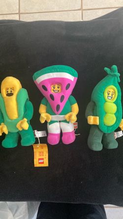 Lego food plushies