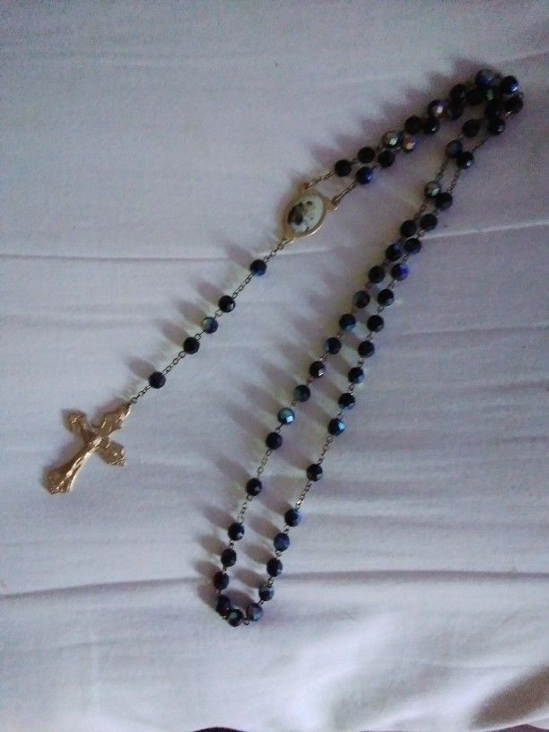ROSARY.... GASSS BEADS