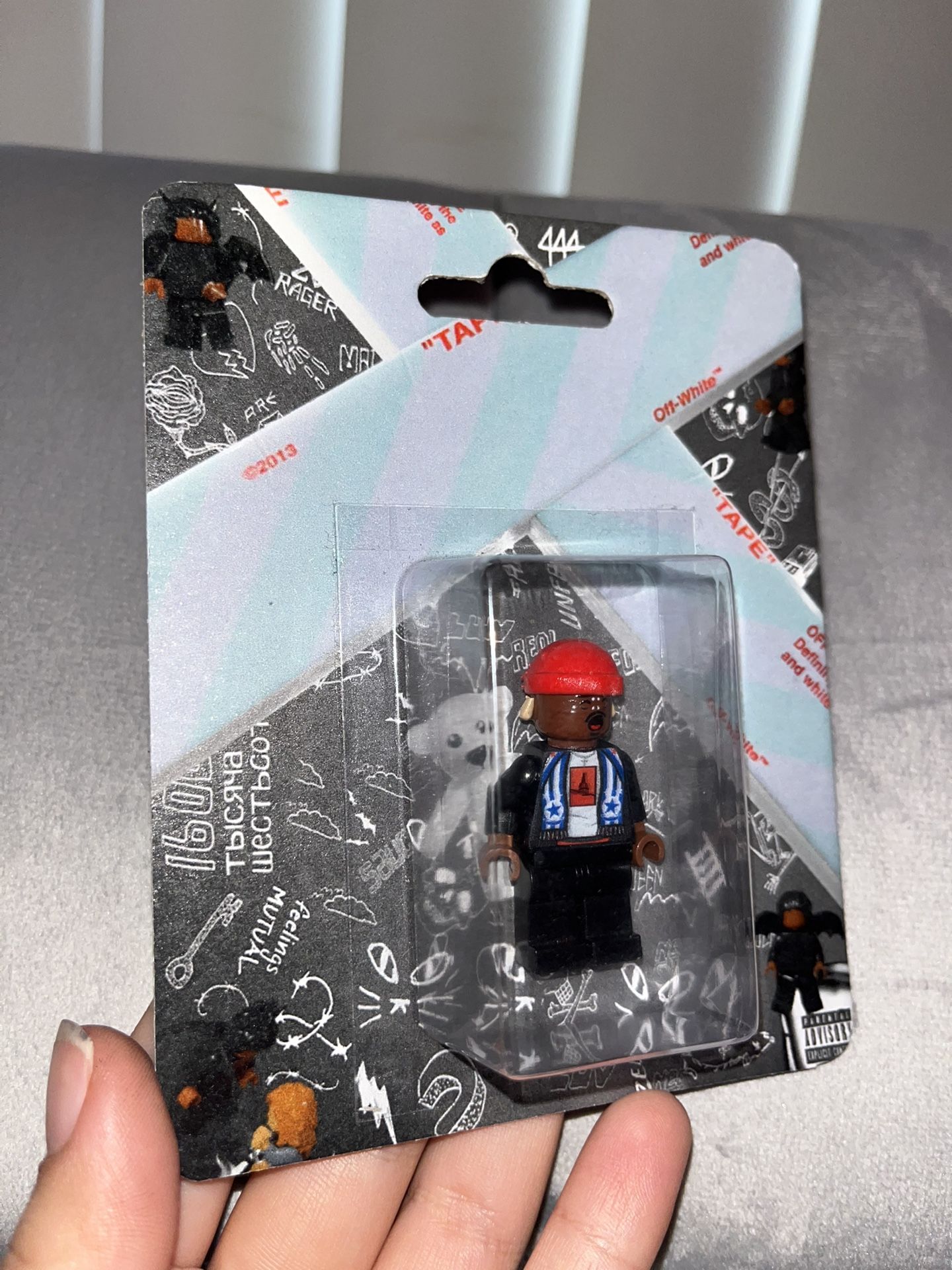 The Canvas Don Lil Uzi Vert Luv Is Rage 2 Lego Brick Figure