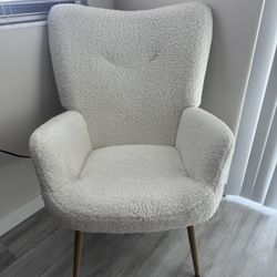 White Accent Chair 