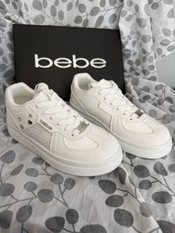 Bebe White Sneakers