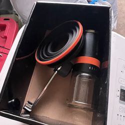 Black stone coffee grinder