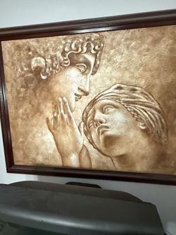 Vintage Large 16x20 Paining