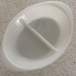 Glasbake Milk Glass Vintage Cookware 