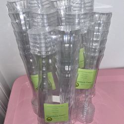 60ct Toasting Plastic Flutes