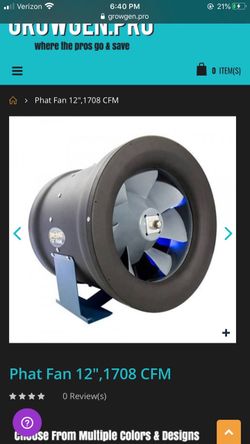 12” Phatz fans