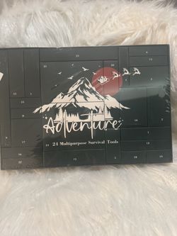 Artmag Survival Kit Advent Calendar - 24 Days Christmas Countdown Calendar with Survival Tool