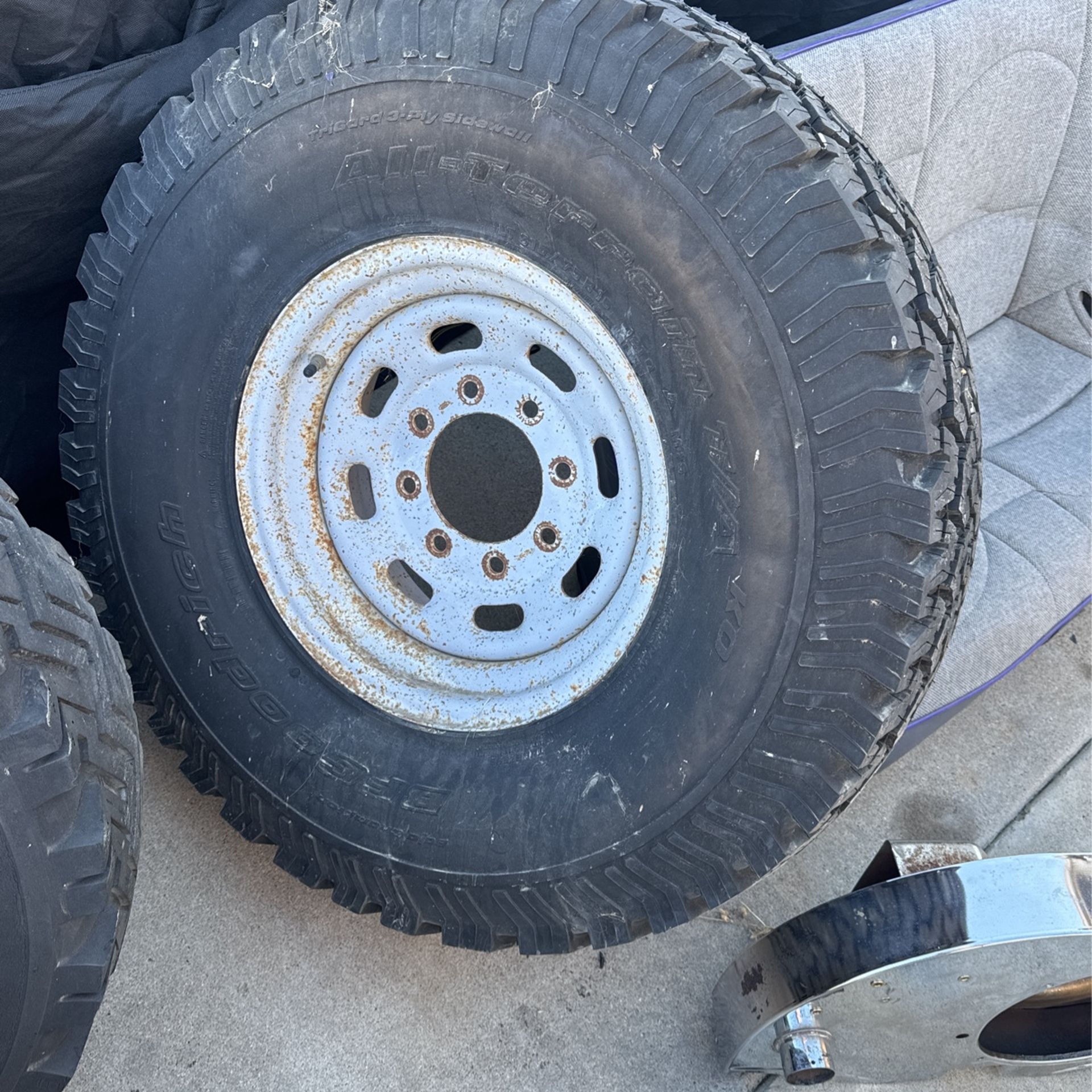 Bfg Tire And Rim