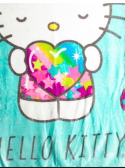 Hello kitty blanket