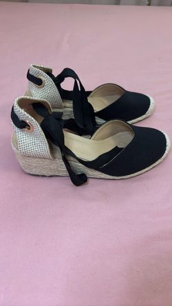 Juliet Holy Womens Lace up Espadrilles Closed Toe Wedges Sandals Strappy Slingback Platform Heels
