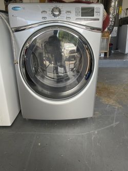 Gas Dryer While pool