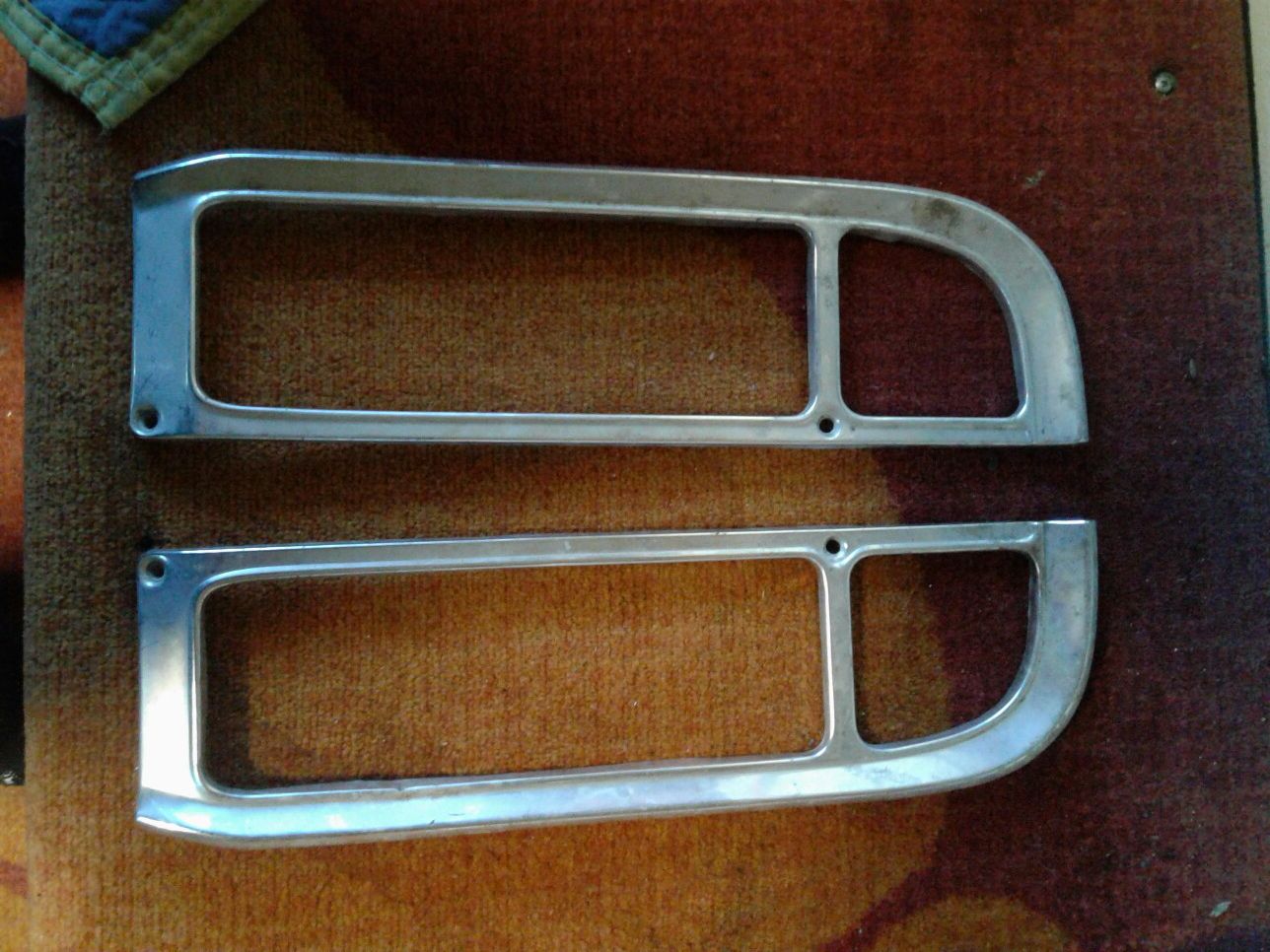 C10 chevy truck taillight bezels 67 to 72